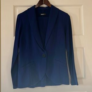 Navy softest suit ever, with legging style pant